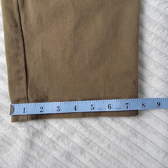 Everlane Pants Men’s L Brown Organic Cotton Drawstring Waist Casual Straight Leg - Picture 7 of 10